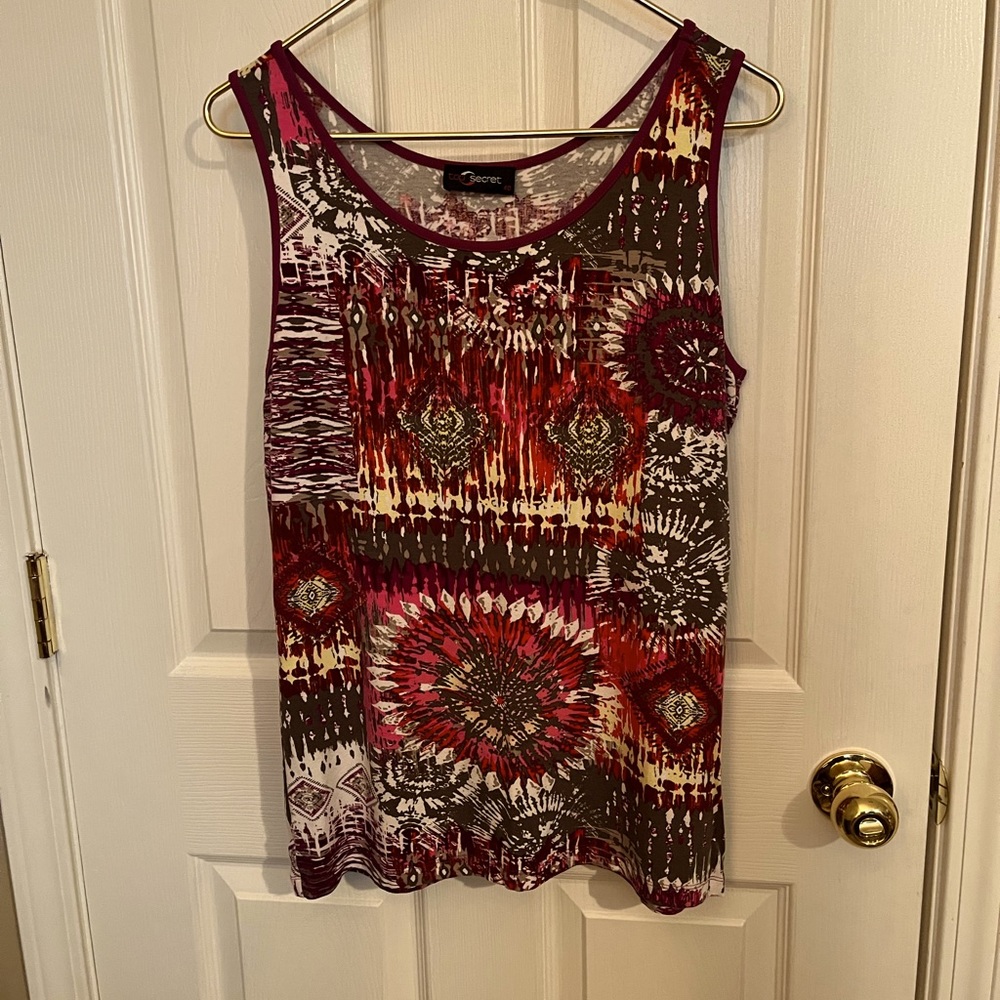 Tie Dye Tank Top